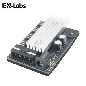 5 Channel Computer PC Case CPU Cooler 3pin cooling fan speed temperature controller, 5 Way 3 pin Fan Hub Power Supply Splitter by SATA 15 pin - AC-GRIDP-M1