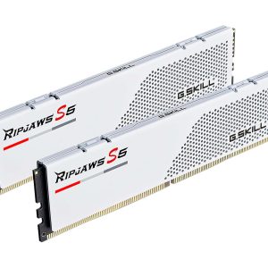 G.SKILL Ripjaws S5 Series 32GB (2 x 16GB) DDR5 5200 - 32GB (2 x 16GB),DDR5 5200 (PC5 41600),40,White
