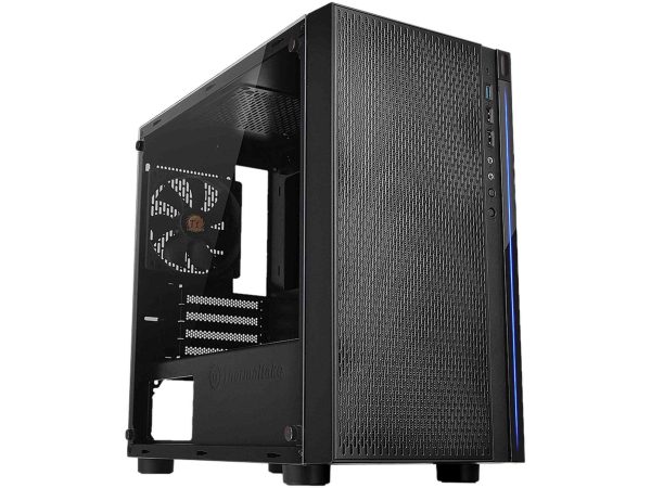Thermaltake Versa H18 TG Micro Gaming Chassis Black - H18 (Black)