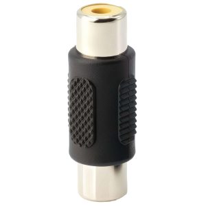 RCA Coupler AV Audio Video Female to Female Jack Adapter Connector 10 Pack - 1 pack