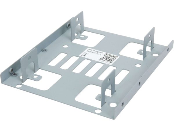 Metal 3.5" to 5.25" Drive Adapter Bracket - 2 x 2.5in (SATA),1 x 3.5in