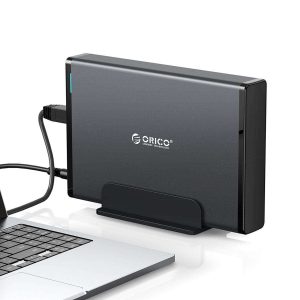 ORICO USB-C Type-C Aluminum 3.5 inch  Hard Drive HDD Enclosure USB-C Gen 1 SATA3.0 3.5" HDD Docking Station Vertical Case Support UASP with Power Adapter for HDD and SSD Tool Free 16TB - USB 3.0,USB 3.0 3.5",1 Bay USB 3.0