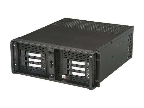 Server Case 6xSATA Hot-Swap 20"depth Only - D406ND-B6SL