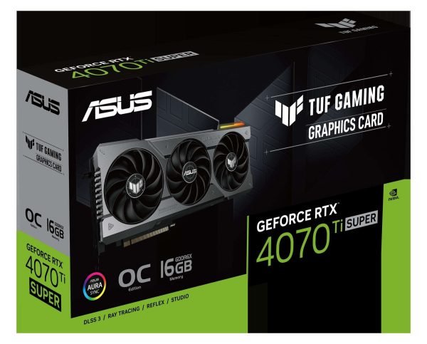 ASUS TUF Gaming GeForce RTX 4070 Ti SUPER 16GB