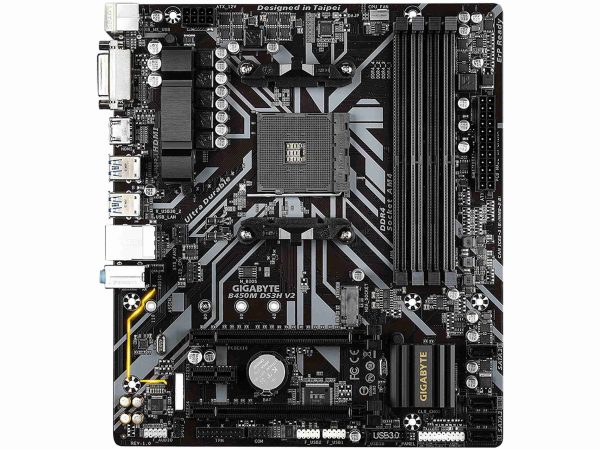 GIGABYTE B450M DS3H WIFI AM4 
 - B450M DS3H V2