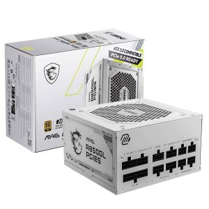 MSI 850 W Full Modular 80 PLUS GOLD Certified - ATX 3.0 80+ Gold (850W) White