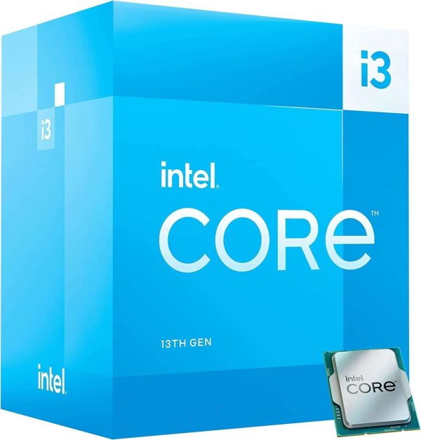 Intel Core i5-13400F Desktop Processor 10 cores (6 P-cores + 4 E-cores) 20MB Cache, up to 4.6 GHz - Box - i3-13100