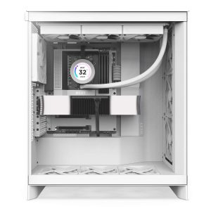 NZXT H7 Elite ATX Mid Tower Black - H7 Flow White (2024)