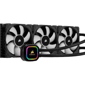 CORSAIR iCUE H100i ELITE CAPELLIX Liquid Cooling System - 3 Fan Slots (120 mm),PRO XT Series,RGB Pump
