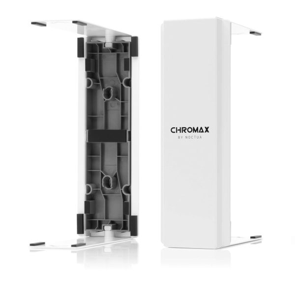 Noctua NA-HC4 chromax.white, Heatsink Cover for NH-D15, NH-D15S & NH-D15 SE-AM4 (White) - White