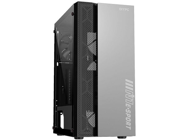 DIYPC ATX Mid Tower Black