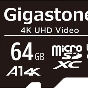 [Gigastone] Micro SD Card 32GB 5-Pack, Camera Plus, MicroSDHC Memory Card for Video Camera, Wyze Cam, Security Camera, Roku, Full HD Video Recording, UHS-I U1 A1 Class 10, up to 90MB/s, with Adapter - 64GB,Full HD Video,1-Pack