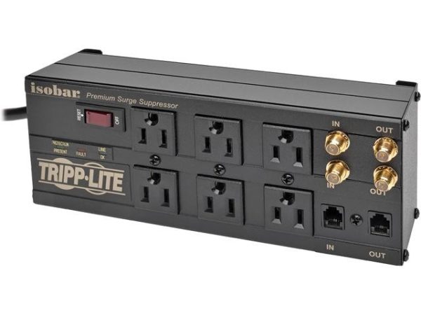 Direct Plug-in Isobar Surge Suppressor - 6 + TEL/TV