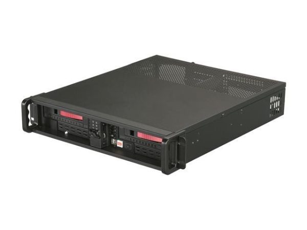 Server Case - Red Bezel - D200ND-2T7SA-RD