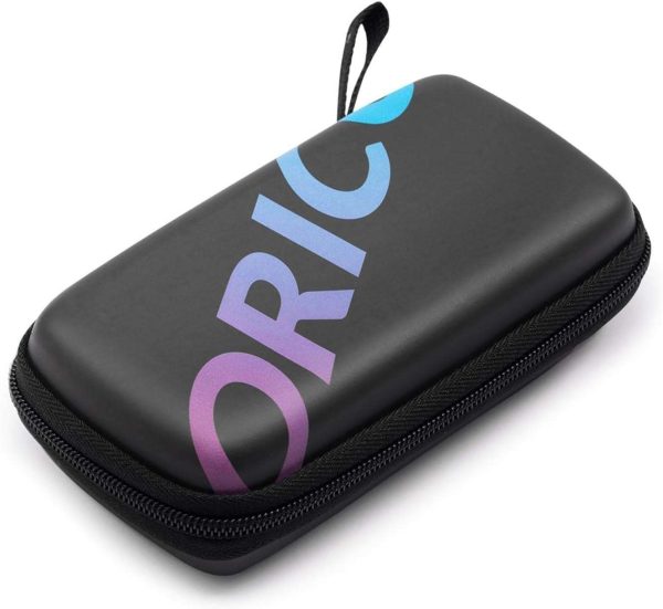 ORICO Portable Solid State Drive Case for M.2 NVMe/SATA SSD Enclosure, Shockproof EVA Carrying Case for SD Memory Cards, Charger, Data Cable,Earphone and More-M2PH01 - Silver