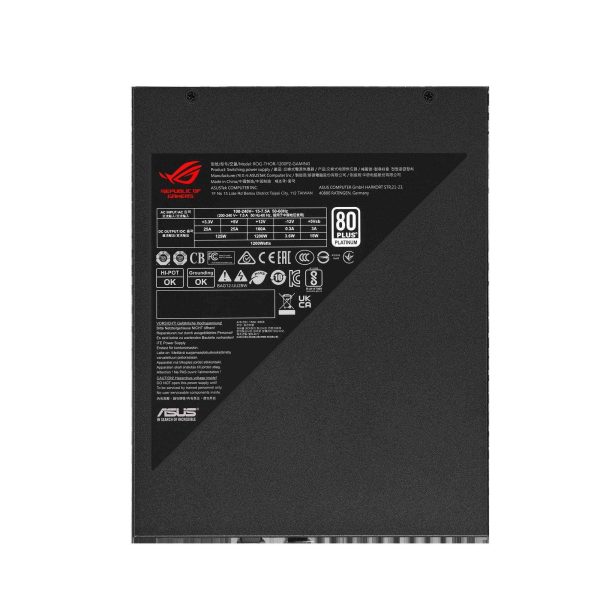 ASUS ROG THOR 1200 W Full Modular 80 PLUS PLATINUM Certified