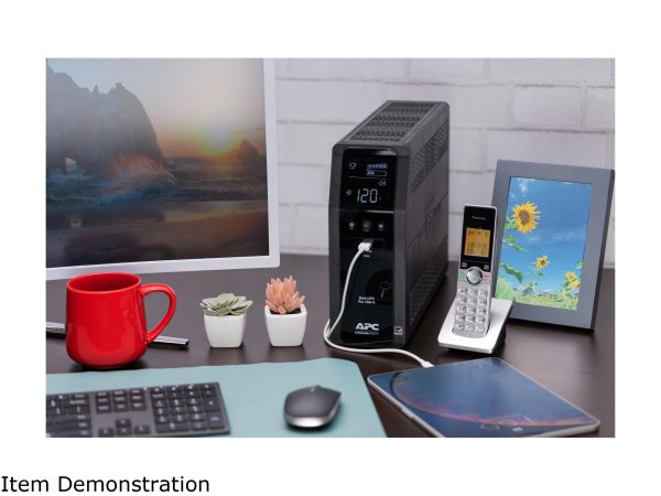 Back UPS PRO BR, SineWave, 2 USB Charging Ports, AVR, LCD interface