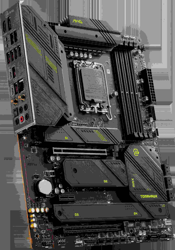 MSI MAG Z790 TOMAHAWK MAX WIFI LGA 1700(14th,13th,12th Gen) DDR5 ATX 8x SATA 6G  4x M.2  Wi-Fi 7  Bluetooth 2.5Gbps LAN Motherboard