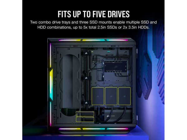 Corsair iCUE 5000T RGB ATX Mid Tower Black