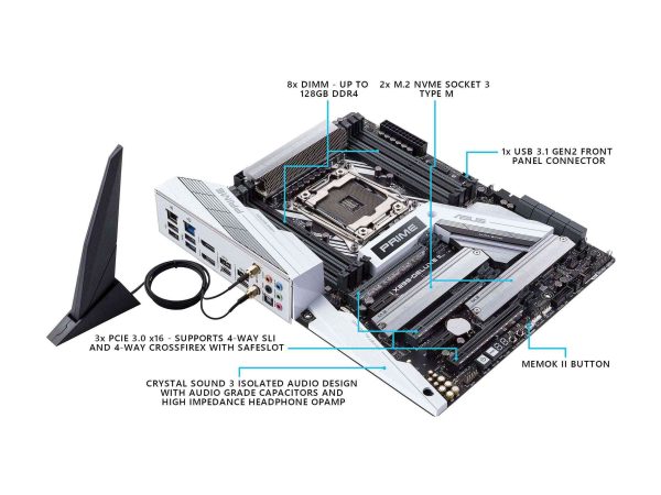ASUS Prime X299-Deluxe II LGA 2066