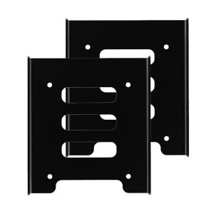 GLOTRENDS 2.5 to 3.5 Inch SSD HDD Holder Metal Mounting Bracket (2 packs)
