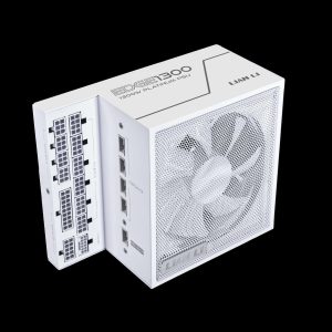 LIAN LI Edge series 850 W Full Modular 80 PLUS GOLD Certified - 1300W (White)