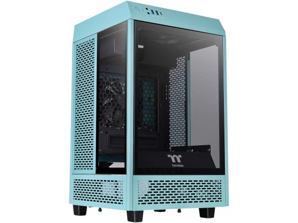 Thermaltake Tower 100 Black Edition Mini Tower Black - Tower 100 (Turquoise)