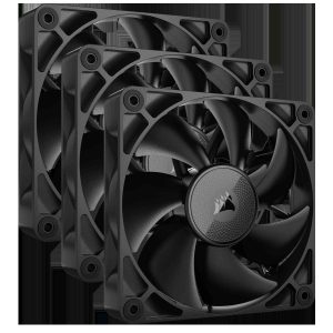 CORSAIR RX Series, iCUE LINK RX120, 120mm Fan, Single Pack - 120 mm,3 Pack with Controller