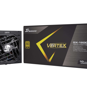 Seasonic VERTEX GX-1000, 1000W 80+ Gold,  ATX 3.0 / PCIe 5.0 Compliant, Full Modular, Fan Control in Fanless, Silent, and Cooling Mode, 12 Years Warranty - ATX 3.0 Gold (1200W)