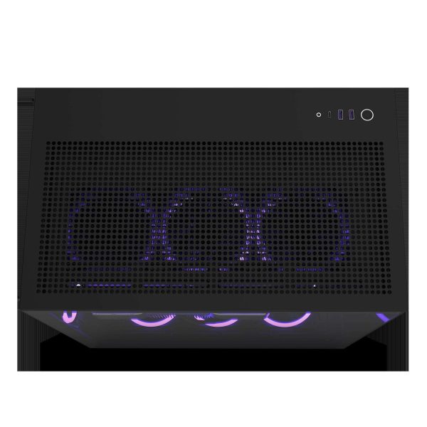 NZXT H9 Flow - All Black - CM-H91FB-01 - Dual-Chamber Mid-Tower Airflow Case