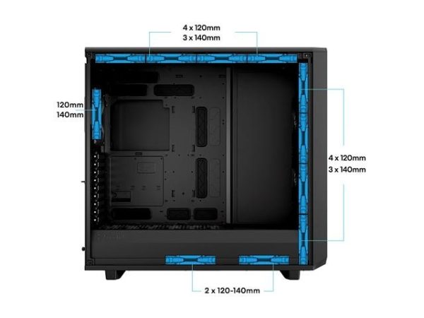 Fractal Design Meshify 2 XL ATX Full Tower Black