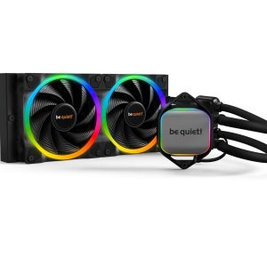 be quiet! PURE LOOP 2 FX 240mm AIO CPU Water Cooler | High Performance AIO | 2 Light Wings 120mm PWM high-speed fans | ARGB Hub | Refillable Port | BW013