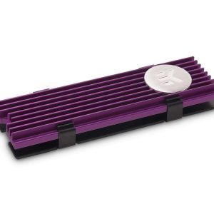 EKWB EK-M.2 NVMe Heatsink, Green - Purple