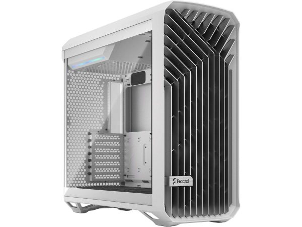Fractal Design Torrent ATX Mid Tower Black - White / Clear Tint Tempered Glass / Non RGB