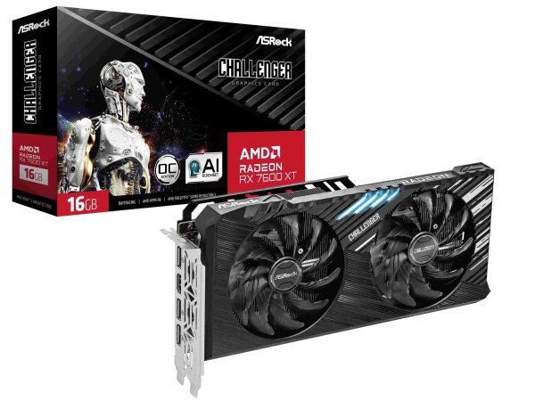 ASRock Challenger Radeon RX 7600 XT 16GB