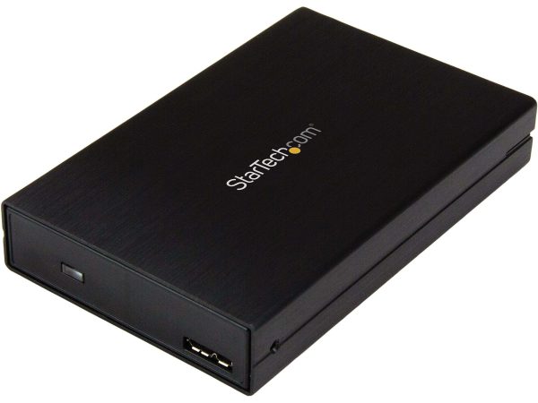 Drive Enclosure for 2.5" SATA SSDs/HDDs - USB 3.1 (10Gbps) - USB-A, USB-C