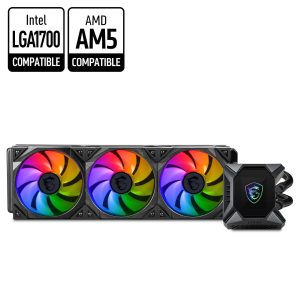 MSI P Series Liquid Cooling System - K Series,3 Fan Slots (120 mm)