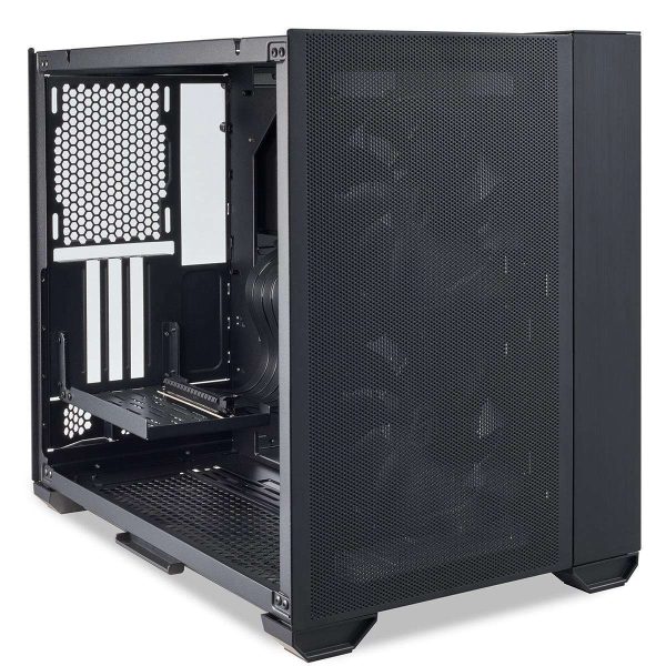LIAN LI O11 AIR MINI Black SPCC / Aluminum / Tempered Glass ATX Mini Tower Computer Case-- O11AMX