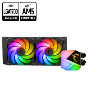 MSI P Series Liquid Cooling System - C Series,2 Fan Slots (120 mm)