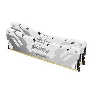 Kingston Fury Renegade 64GB (2 x 32GB) DDR5 6400 (PC5 51200) - 32GB (2 x 16GB),DDR5 6400 (PC5 51200),32,Silver / White,None
