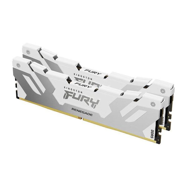 Kingston Fury Renegade 64GB (2 x 32GB) DDR5 6400 (PC5 51200) - 32GB (2 x 16GB),DDR5 8000 (PC5 64000),38,Silver / White,None