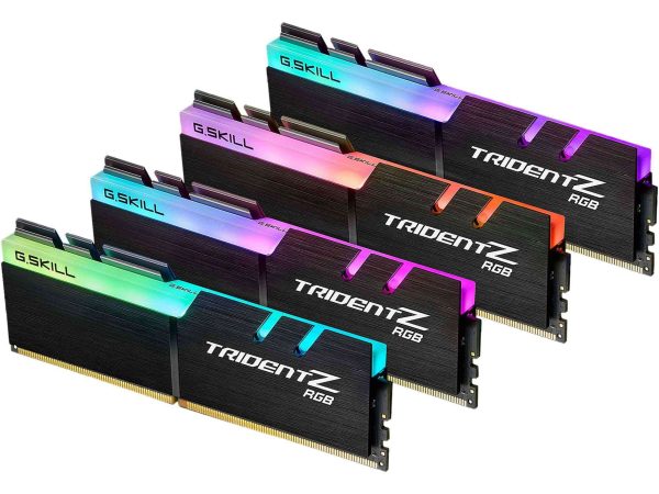 G.SKILL TridentZ RGB Series 32GB (2 x 16GB) DDR4 3600 (PC4 28800) - 64GB (4 x 16GB),DDR4 3600 (PC4 28800),17