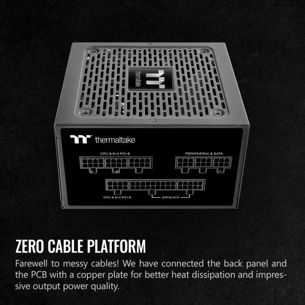 Thermaltake Toughpower GF1 2024 Series 850 W Full Modular 80 PLUS GOLD Certified