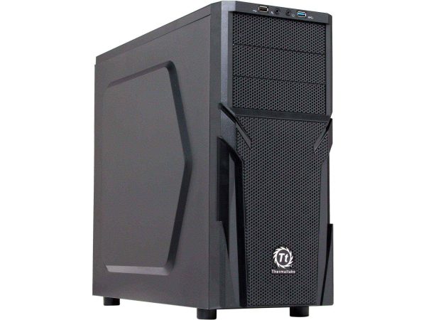 Thermaltake Versa H18 TG Micro Gaming Chassis Black - H21 (Black)