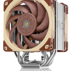 Noctua NH-U12A chromax.black, 120mm Single-Tower CPU Cooler (Black) - Brown,NH-U12A