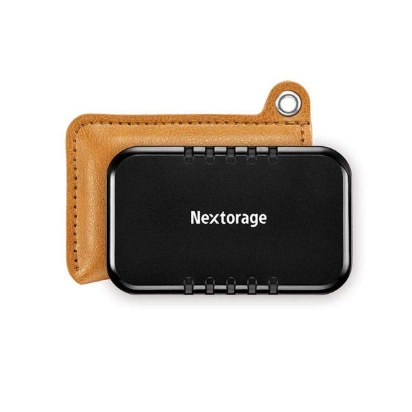 Nextorage Japan 2TB USB3.2 Gen2 Poratable SSD NX-P2SE sereis Type-C Compact and Fast Speed (max Read 1000MB/s)