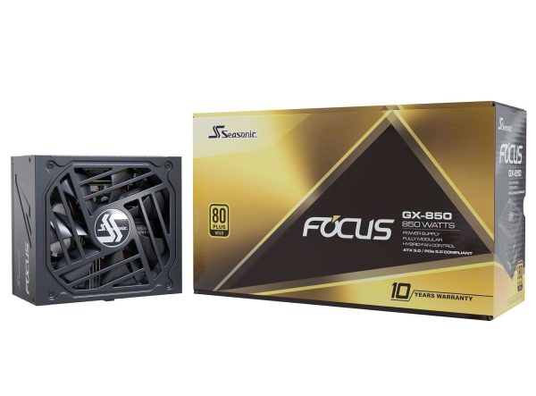SeaSonic 1000 W Full Modular 80 PLUS GOLD Certified - ATX 3.0 Gold (850W)