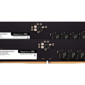 Team Elite 32GB (2 x 16GB) DDR5 4800 (PC5 38400) - 32GB (2 x 16GB),DDR5 4800 (PC5 38400),40