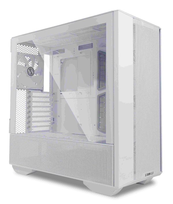 LIAN LI ATX Mid Tower White - White / PWM Fans