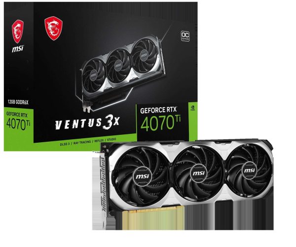 MSI Ventus GeForce RTX 4070 Ti 12GB
